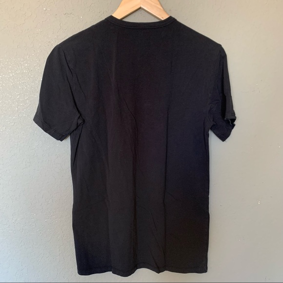 Calvin Klein Shirts Calvin Klein Mens Basic Black V Neck Shirt Casual Undershirt 3 Pack